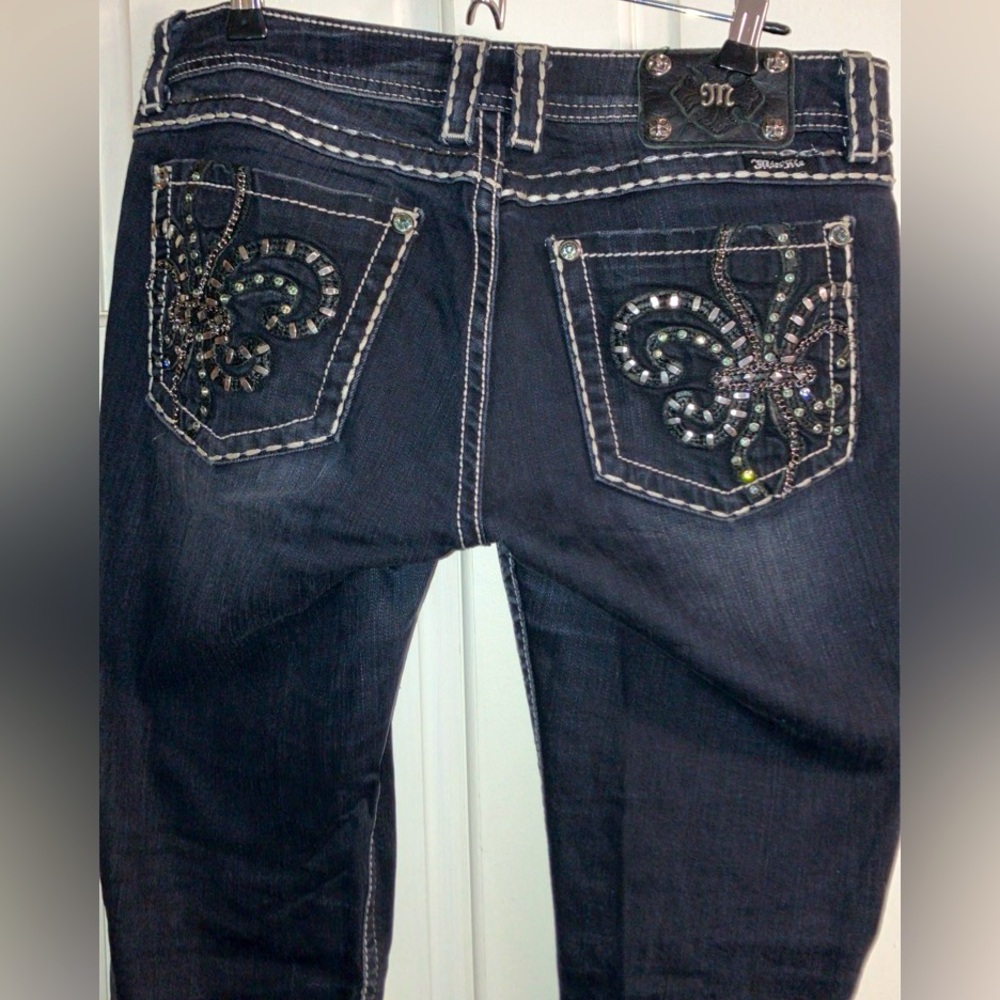 Miss Me Dark Wash Skinny Jeans